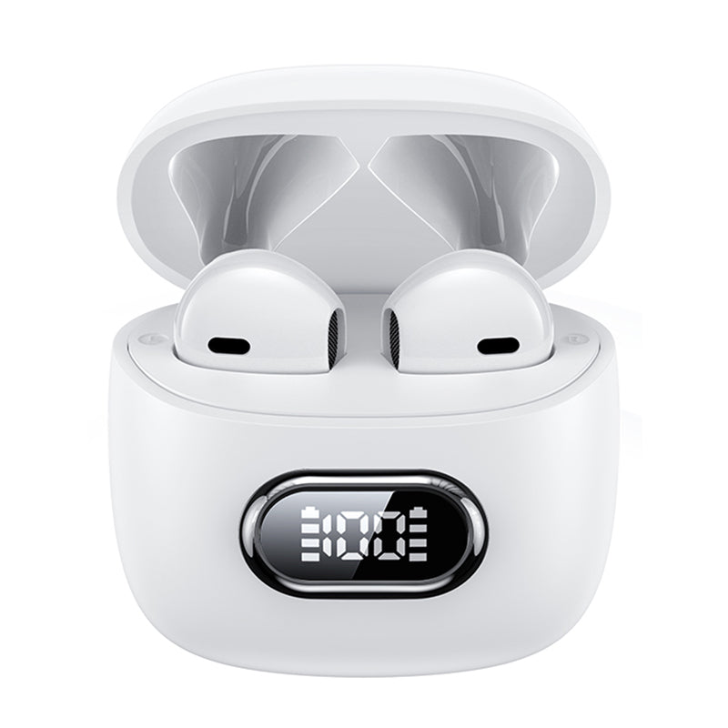 USAMS-IA II 15 Wireless Bluetooth 5.3 Headset Digital Display Mini TWS Earbuds Binaural Half-In-Ear Headphones USAMS-IA II 15 Wireless Bluetooth 5.3 Headset Digital Display Mini TWS Earbuds Binaural Half-In-Ear Headphones